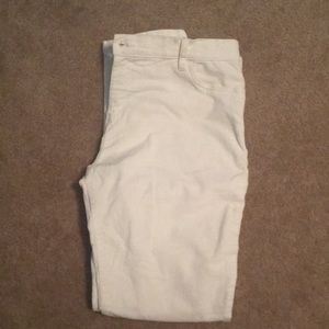 White jeans